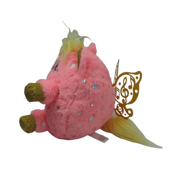 Zuru Rainbowcorns Unicorn Pink Plush 9" Stuffed Animal - Picture 4 of 8